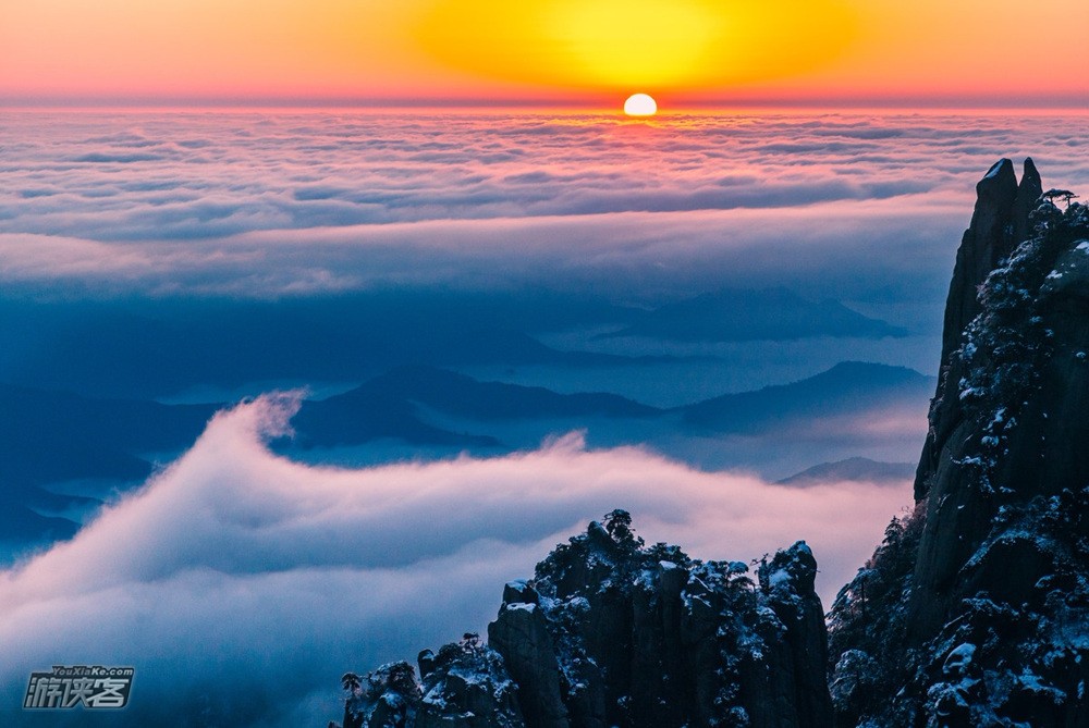 三清山美景